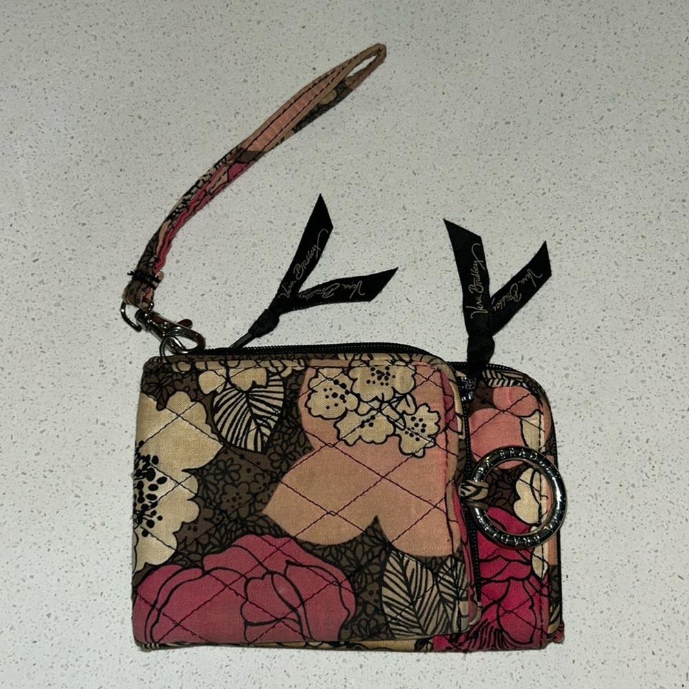Vera Bradley wristlet wallet